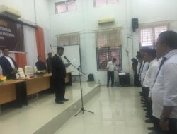 80 Anggota PPK Dilantik, Ini Pesan Ketua KIP Aceh Tenggara