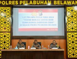 Latihan Pra Operasi Patuh Toba 2024, Merupakan Langkah Awal Polres Pelabuhan Belawan