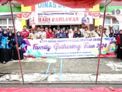 Family Gathering Bersama Pilar Sosial Dinsos Pada Hari Pahlawan