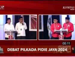 Debat Panas Pilkada Pidie Jaya, Paslon 01 di Atas Awan