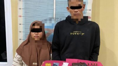 Polisi Tangkap Jaringan Narkoba Bersenpi